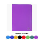 Protège-documents en polypropylène souple OPAK 40 vues - A4 - Couleurs aléatoires EXACOMPTA