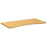 vidaXL Dessus de bureau 80x40x2 5 cm bambou