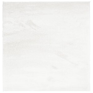 vidaXL Tapis OVIEDO à poils courts crème 200x200 cm