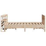 vidaXL Cadre de lit sans matelas 120x200 cm bois de pin massif