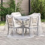 vidaXL Couverture pour plantes Transparent 2 x 2 m PE