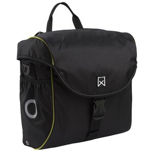 Willex sacoche de vélo 19 l noir et jaune 16003