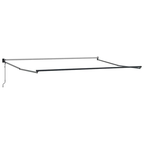 vidaXL Auvent Anthracite 5 x 3 m Métal