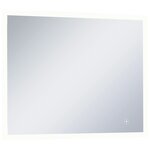 vidaXL Miroir mural à LED de salle de bain et capteur tactile 80x60 cm
