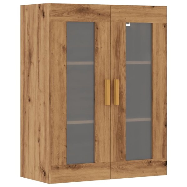 vidaXL Armoire murale suspendue chêne artisanal 69 5x34x90 cm