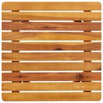 vidaXL Ensemble de repas extérieur Marron Bois d'Acacia Massif