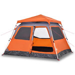 vidaXL Tente de camping à dôme 4 personnes libération rapide
