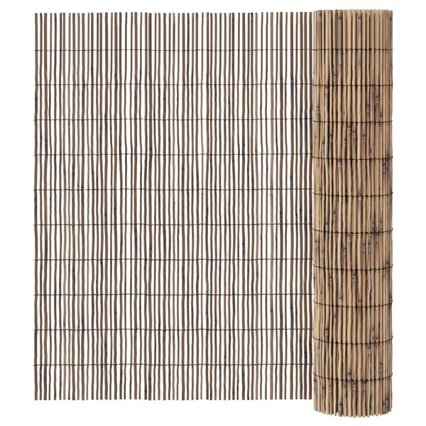 vidaXL Clôture de jardin 400x100 cm roseau