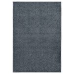 vidaXL Tapis à poils courts 160x230 cm Anthracite