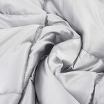 vidaXL Duvet complet toute l'année Argenté 200 x 140 cm