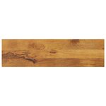 vidaXL Dessus de table 100x20x2 5cm rectangulaire bois massif manguier