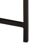 vidaXL Table basse 35x35x45 cm bois de manguier solide et fer