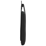 vidaXL Tête de lit suspendue Noir Simili cuir