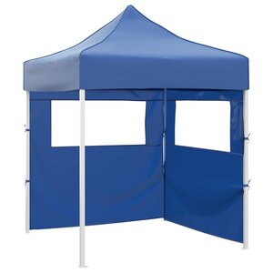 vidaXL Tente de fête 200 x 200 x 315 cm Bleu Tissu Oxford