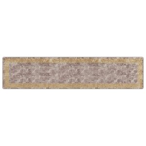 vidaXL Coureur de Tapis MARSA Gris 80 x 350 cm Polyester et PVC