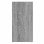 vidaXL Armoire à livres Sonoma gris 50x25x106 cm