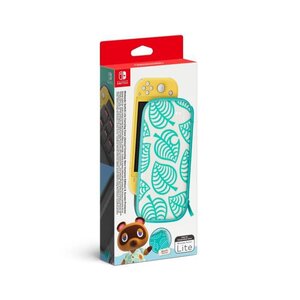 Pochette de transport Edition Animal Crossing : New Horizons et protection d'écran Nintendo Switch Lite