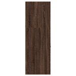 vidaXL Armoire apothicaire chêne marron 40x41x118 cm bois d'ingénierie