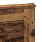 vidaXL Tête de lit Bois Ancien 135 cm Bois d'ingénierie