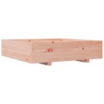 vidaXL Jardinière 100x100x26 5 cm bois massif de douglas
