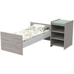 Lit bébé combiné - 120 x 60 cm - Evolutif en 90 x 190 cm