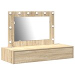 vidaXL Table de Toilette Marron 100 x 40 x 70 cm Bois d'ingénierie