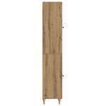 vidaXL Ensemble de Meubles 2 Pièces Chêne artisanal Bois d'ingénierie
