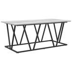 vidaXL Table basse Sonoma gris 100 x 50 x 40 cm