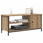 vidaXL Meuble TV Chêne artisanal 100 x 40 x 45 cm Bois d'ingénierie