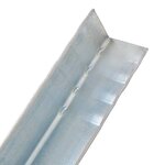 Vidaxl piquet de sol en forme de l 12 pièces acier galvanisé 5 x 5 x 50cm