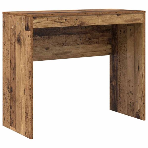 vidaXL Bureau Bois ancien 90 x 40 x 76 cm
