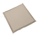 vidaXL Coussins de siège de jardin lot de 6 taupe 45x45x2 cm carré