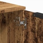 vidaXL Buffet vieux bois 60x30x70 cm bois d'ingénierie