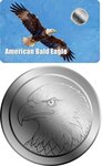 Pièce de monnaie en Platine 12 Dollars g 0.031 (1/1000 oz) Millésime 2026 AMERICAN BALD EAGLE 1/1000 (PRÉCOMMANDE)