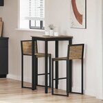 vidaXL Table de salle à manger / Table de repas Bois d'ingénierie