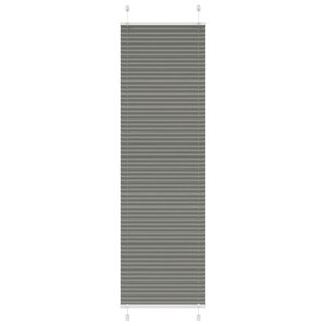 vidaXL Store plissé anthracite 65x200 cm largeur du tissu 64 4 cm