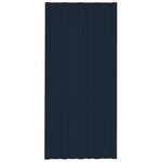 vidaXL Panneaux de toiture 36 Pièces Acier galvanisé Anthracite 100x45 cm