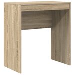 vidaXL Bureau avec Rangement Chêne Sonoma Bois d'Ingénierie