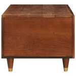 vidaXL Tables basses Marron 80 x 50 x 40 cm