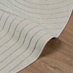 vidaXL Tapis de surface Rond PALMERAS Vert Ø 160 CM Polyester