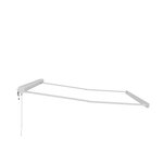 Auvent Blanc 5 x 3 m Métal