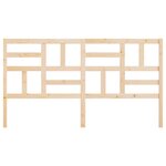 vidaXL Tête de lit 186x4x104 cm Bois massif de pin