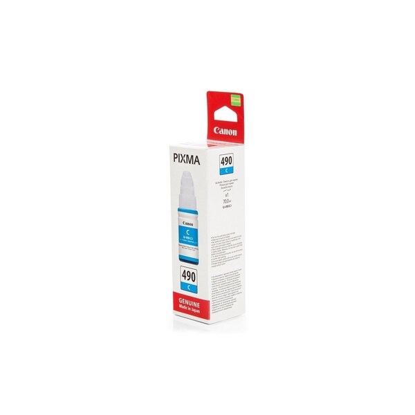 Flacon encre original gi-490 c 0664c001 70 ml cyan canon
