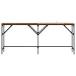 vidaXL Table console Bois Ancien 180 x 30 x 75 cm Bois d'ingénierie