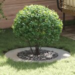 vidaXL Pot en métal galvanisé Galvanisé Métal Grand Durable