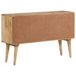 vidaXL Buffet 110x30x70 cm bois massif de manguier