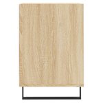vidaXL Meuble TV Chêne sonoma 160x35x55 cm Bois d'ingénierie