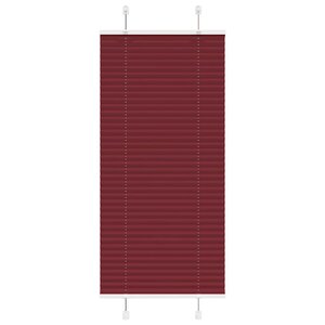 vidaXL Store plissé rouge bordeaux 55x100 cm largeur du tissu 54 4 cm