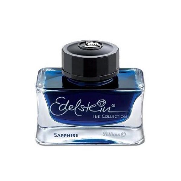 Flacon d'encre verre 'Edelstein Ink Collection' 50 ml Sapphire PELIKAN