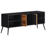 vidaXL Meuble TV 112x31x45 cm teck massif récupéré